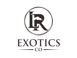 LR Exotics  logo design by IrvanB