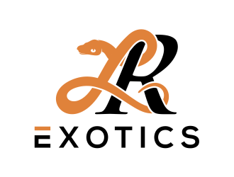 LR Exotics  logo design by cintoko