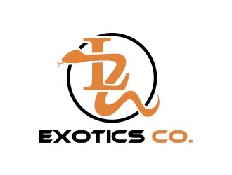 LR Exotics  logo design by alfais