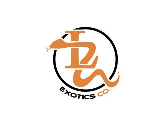 LR Exotics  logo design by alfais