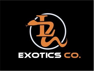 LR Exotics  logo design by alfais