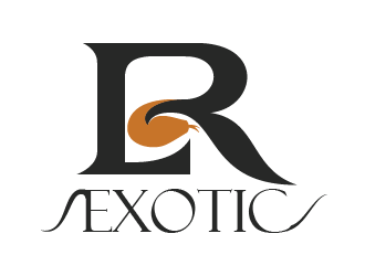 LR Exotics  logo design by Bl_lue
