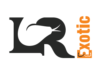 LR Exotics  logo design by Bl_lue