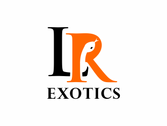 LR Exotics  logo design by ingepro