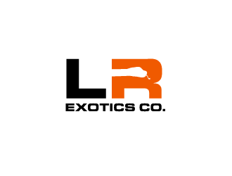 LR Exotics  logo design by PRN123
