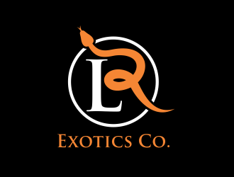 LR Exotics  logo design by agus