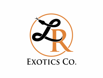 LR Exotics  logo design by agus