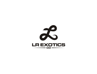 LR Exotics  logo design by blessings