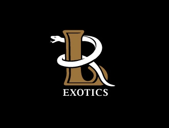 LR Exotics  logo design by ikdesign