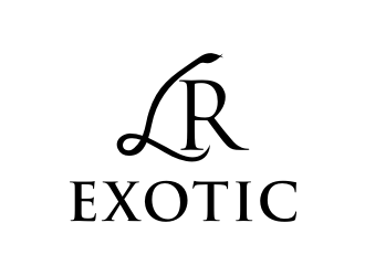 LR Exotics  logo design by nurul_rizkon