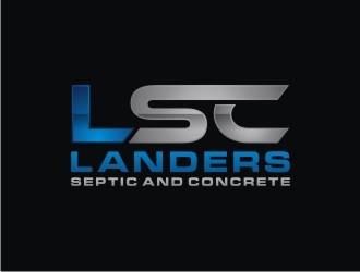 Landers Septic and Concrete logo design by sabyan