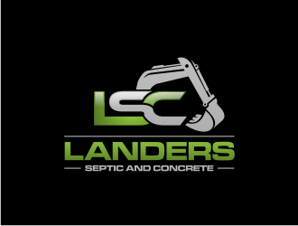 Landers Septic and Concrete logo design by cintya
