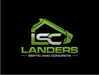 Landers Septic and Concrete logo design by cintya
