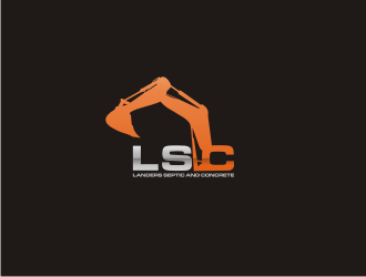 Landers Septic and Concrete logo design by blessings