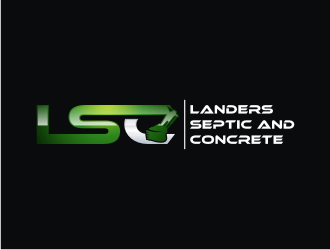 Landers Septic and Concrete logo design by Franky.