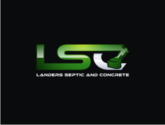 Landers Septic and Concrete logo design by Franky.