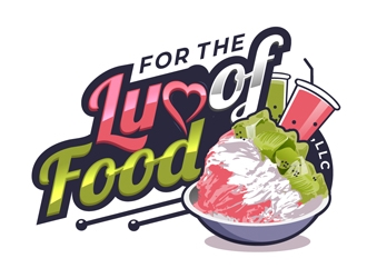 For the Luv of Food, LLC logo design by DreamLogoDesign