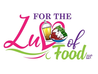 For the Luv of Food, LLC logo design by DreamLogoDesign
