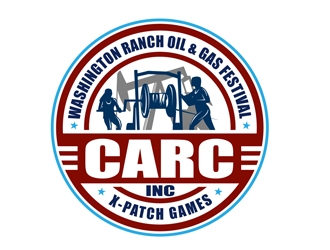 CARC, INC.Washington Ranch Oil & Gas Festival  X-Patch Games logo design by DreamLogoDesign