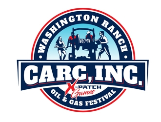CARC, INC.Washington Ranch Oil & Gas Festival  X-Patch Games logo design by DreamLogoDesign