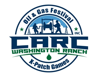 CARC, INC.Washington Ranch Oil & Gas Festival  X-Patch Games logo design by DreamLogoDesign