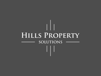 Hills Property Solutions logo design by haidar