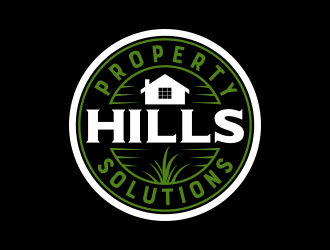 Hills Property Solutions logo design by Dakon