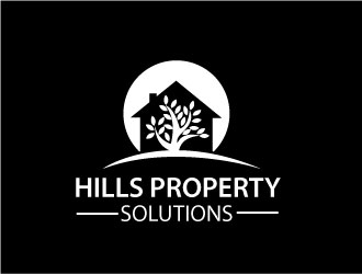Hills Property Solutions logo design by Webphixo