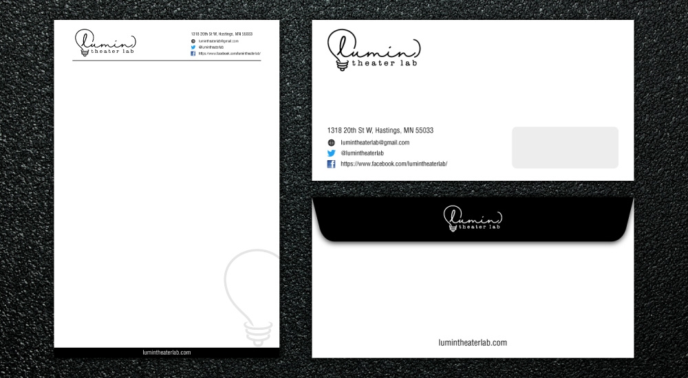 (lumin)theater lab logo design by Art_Chaza