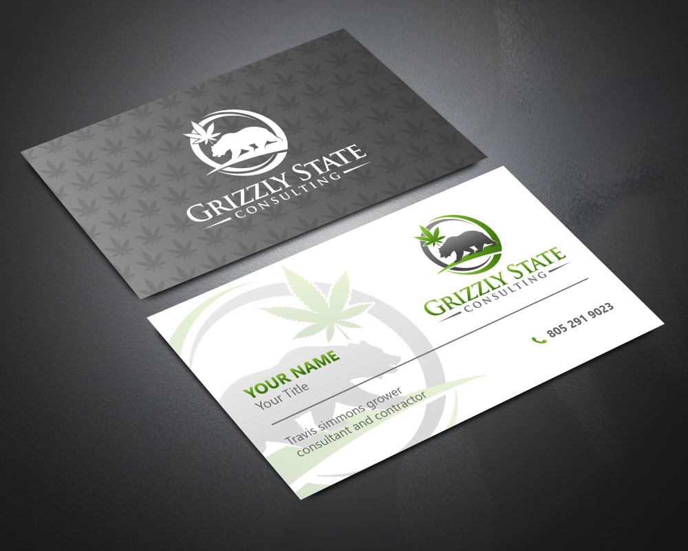Grizzly state logo design by Boomstudioz