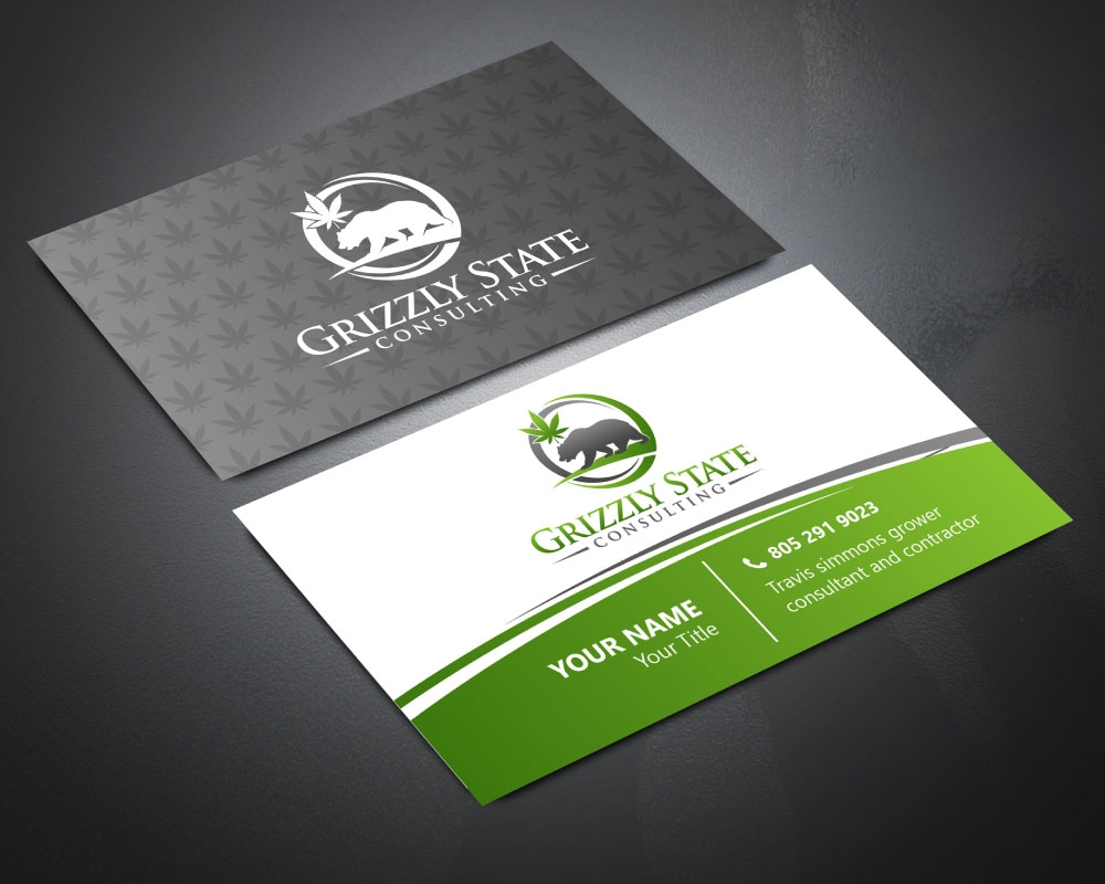 Grizzly state logo design by Boomstudioz