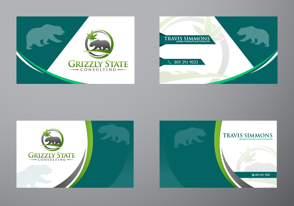 Grizzly state logo design by fawadyk