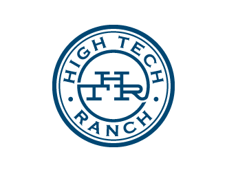 High Tech Ranch, LLC (HTR) logo design by denfransko