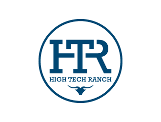 High Tech Ranch, LLC (HTR) logo design by denfransko