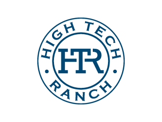 High Tech Ranch, LLC (HTR) logo design by denfransko