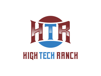 High Tech Ranch, LLC (HTR) logo design by graphicstar