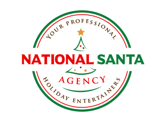 National Santa Agency logo design by BeDesign