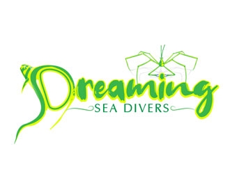 Dreaming Sea Divers logo design by LogoInvent