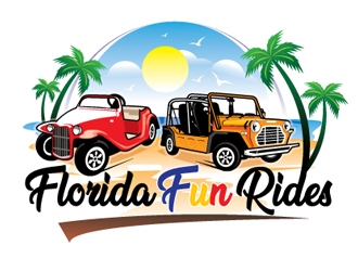 Florida Fun Rides logo design by gogo
