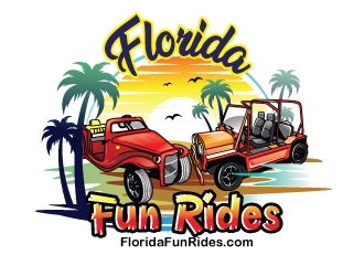 Florida Fun Rides logo design by gogo