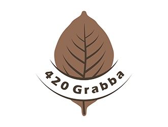 420 Grabba logo design by gitzart