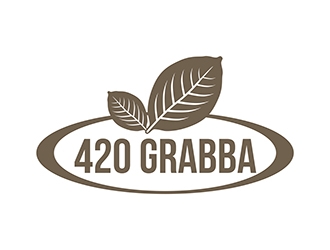 420 Grabba logo design by gitzart