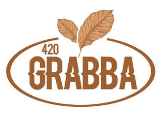 420 Grabba logo design by frontrunner