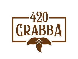 420 Grabba logo design by DesignPal