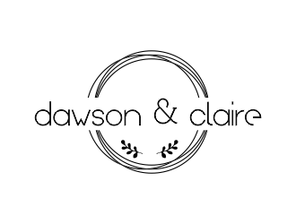Dawson & Claire  logo design by JessicaLopes