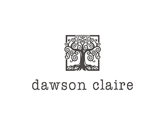 Dawson & Claire  logo design by logolady