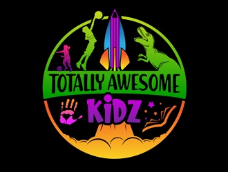 Totally Awesome Kidz logo design by DreamLogoDesign