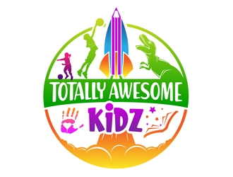 Totally Awesome Kidz logo design by DreamLogoDesign
