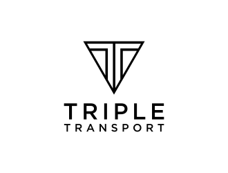 Triple Transport logo design by RIANW