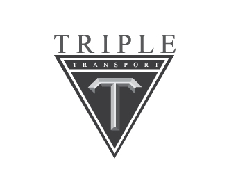 Triple Transport logo design by samuraiXcreations